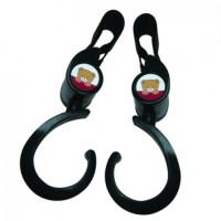 Minimoto 嬰兒車掛鈎 (黑色)